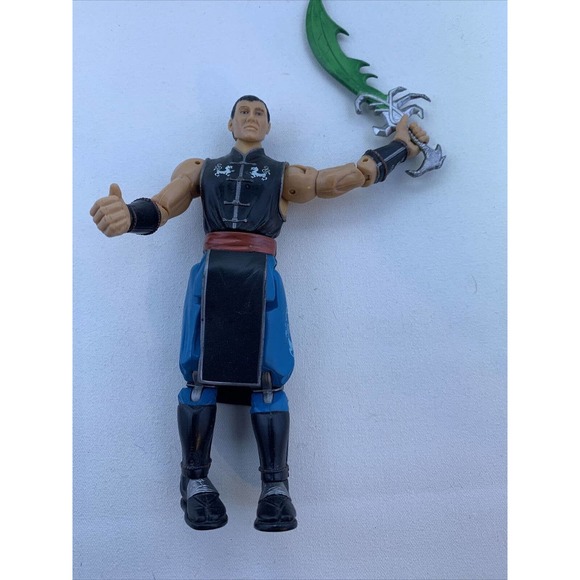 Mortal Kombat Shaolin Monks - Kung Lao 2005 Jazwares 6” Loose Figure - Picture 2 of 5